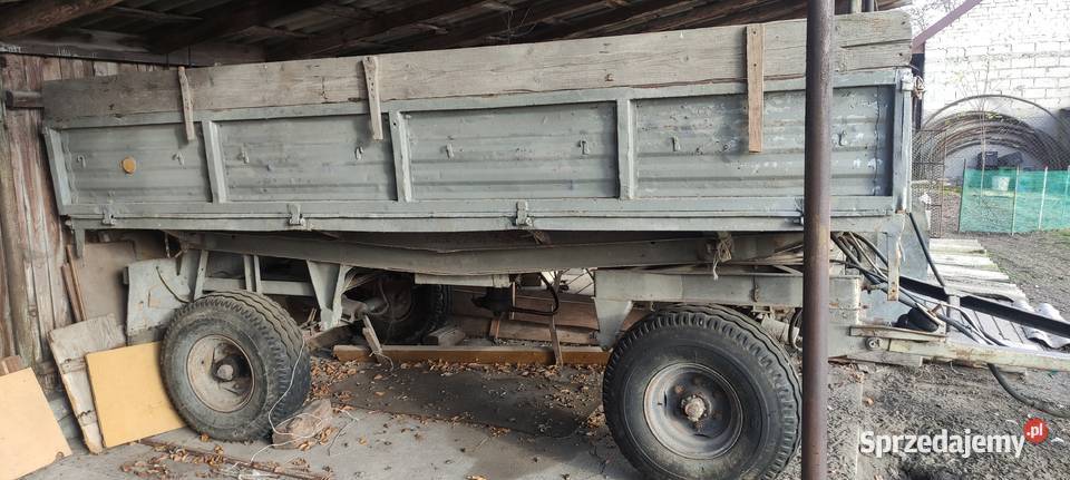 Sprzedam przyczepe wywrotke na 3 strony nieuszkodzony świętokrzyskie Kije