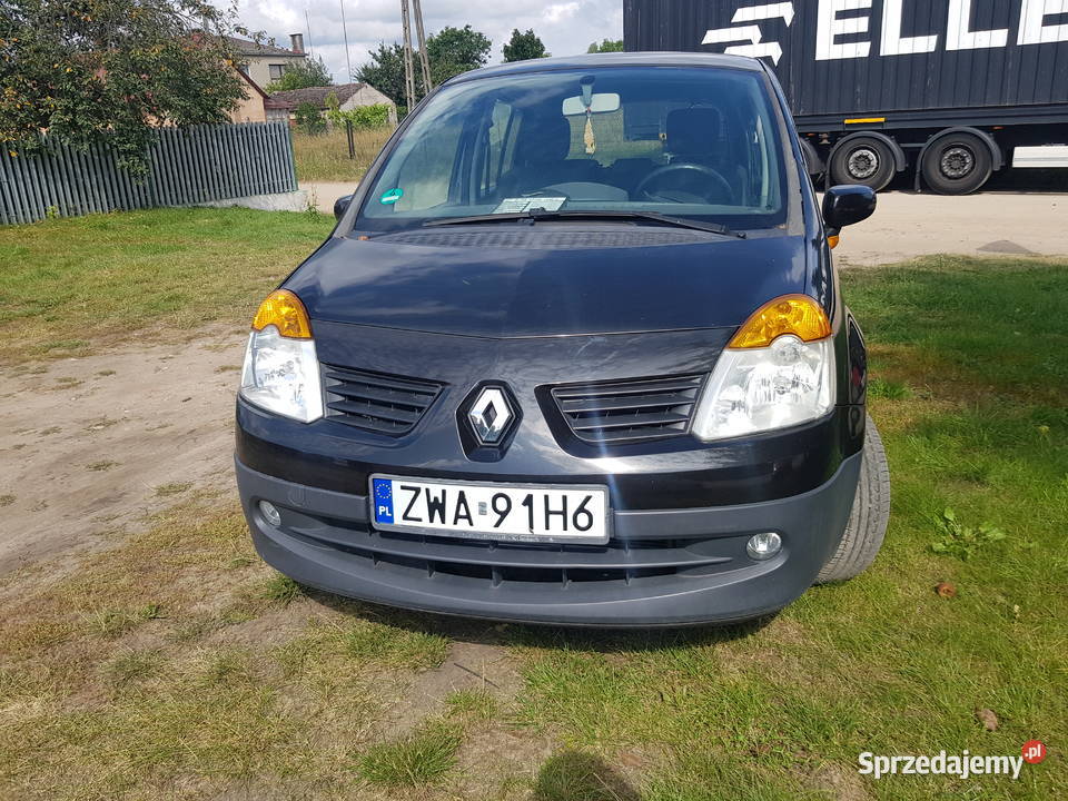 Renault Modus 12 benzyna 2006 Niski przebieg Niekursko