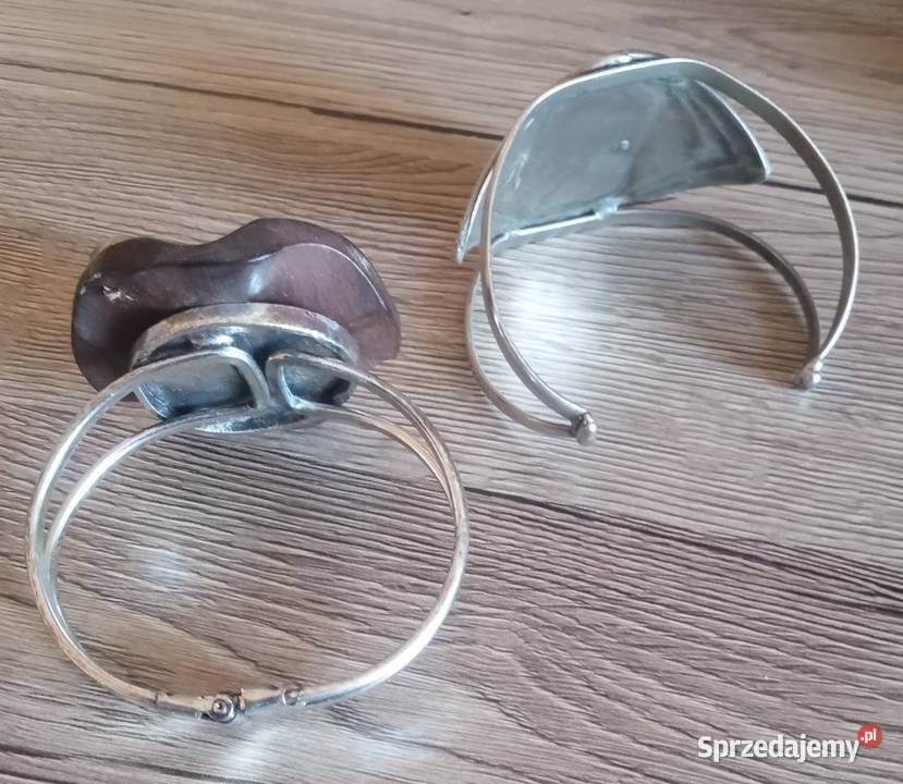 Bransoletka metalowa Vintage 4 podkarpackie Stalowa Wola