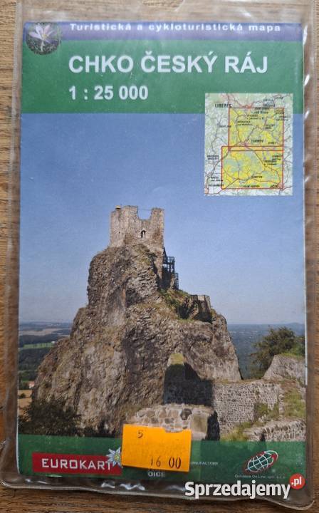 CHKO Cesky Ray 1 25 000 mapa cykloturisticka Kraków