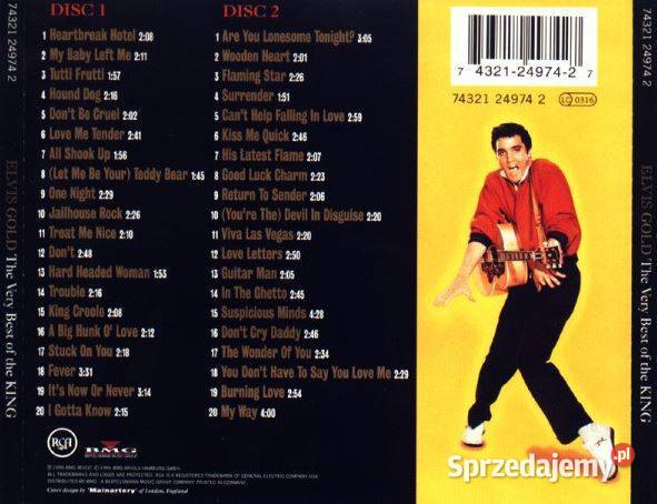 Elvis Presley Elvis Gold The Very Best Of The Biłgoraj sprzedam