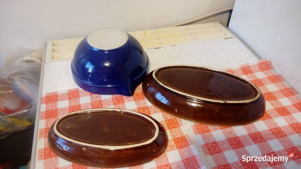 Naczynia z kamionki Warszawa sprzedam