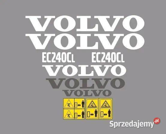 Naklejki oklejenie VOLVO EC240CL Zamiennik Janików