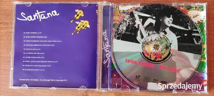carlos santana the best of 1 płyta Gliwice