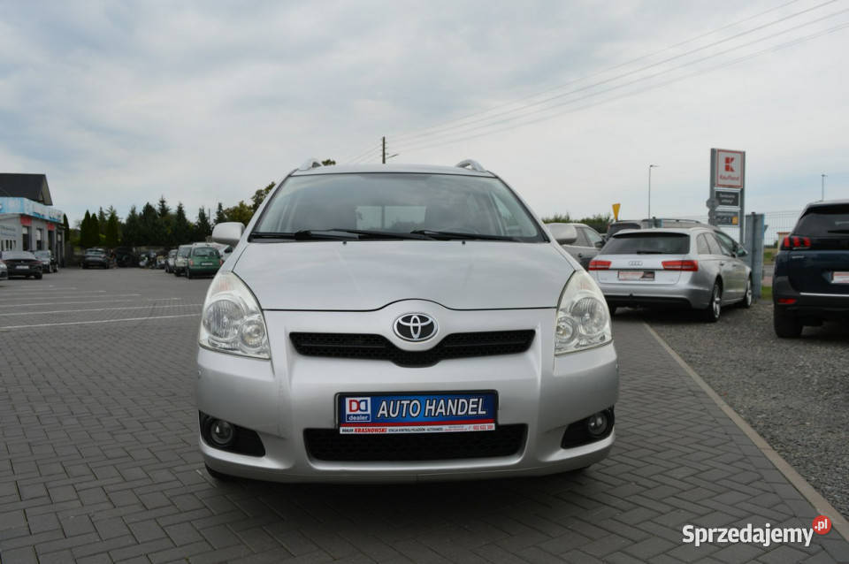 Toyota Corolla Verso 16i 100 bezwypadkowy nieuszkodzony Hrubieszów sprzedam