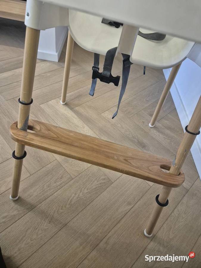 Krzesełko do karmienia Ikea podnóżek podkarpackie Harklowa