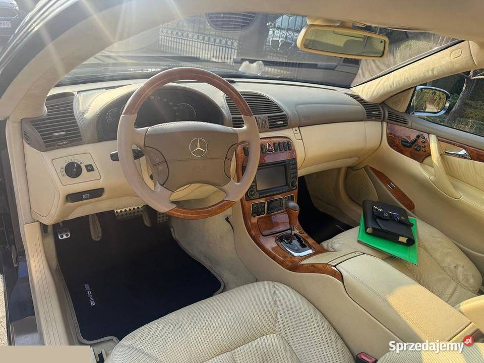 MercedesBenz CL 58 benzyna V12 367 2000r Krotoszyn sprzedam