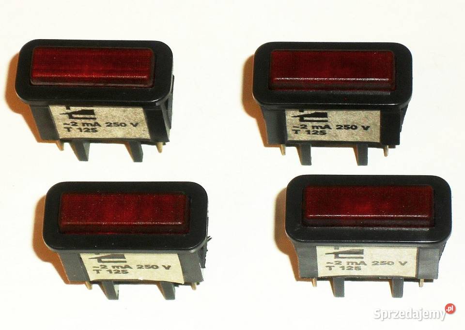Lampka kontrolna neonówka W5N12 250 V 2 mA Części i akcesoria Gliwice