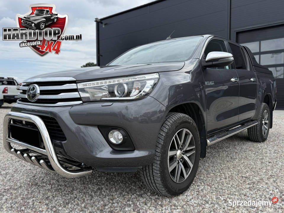 Orurowanie Hilux Przednie Niskie Kły Stal Pasłęk