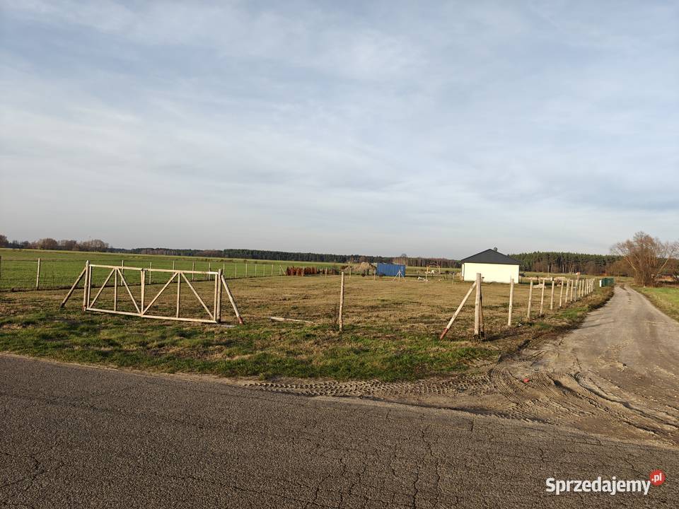 ościska gm Zabrodzie działka budowlana 1628 m2 Sprzedaż Mościska