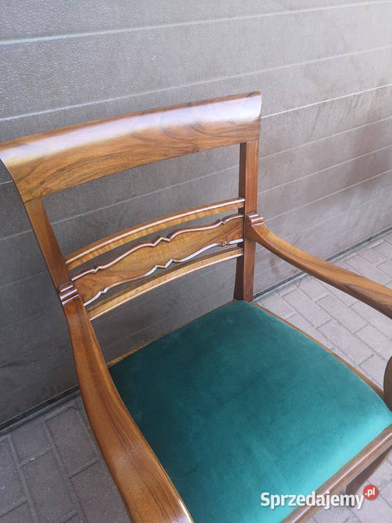 Stary Fotel Krzesło ARTDECO Gabinetowy Antyk Swarzędz