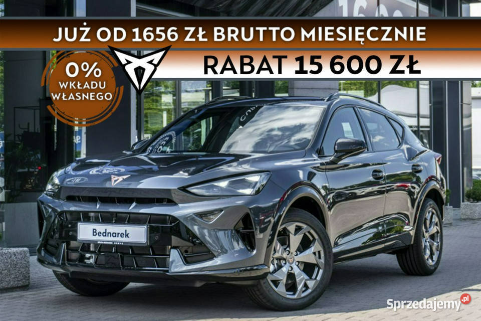 Cupra Formentor 15 TSI 150 Dostępny ręki wielofunkcyjna kierownica Łódź sprzedam