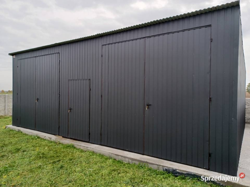 Duży Garaż Blaszany 10x8m ROMSTAL Chełm