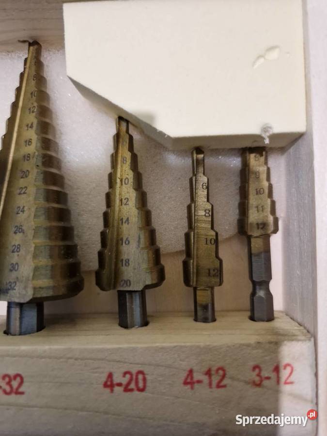 Onex Wiertła Onex stożkowe 339 mm OX020 5 el Wiertła Głogowa