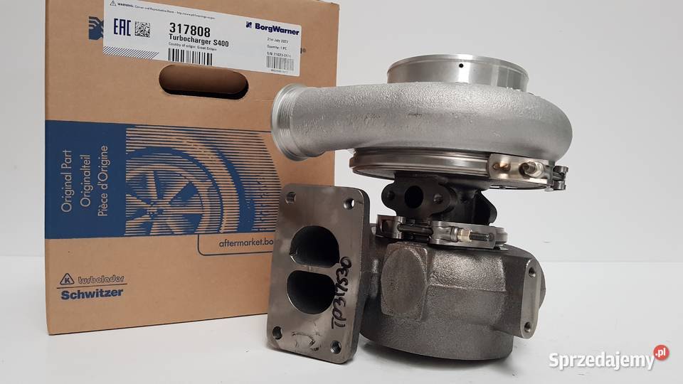 Nowa turbosprężarka SCHWITZER 317808 317458