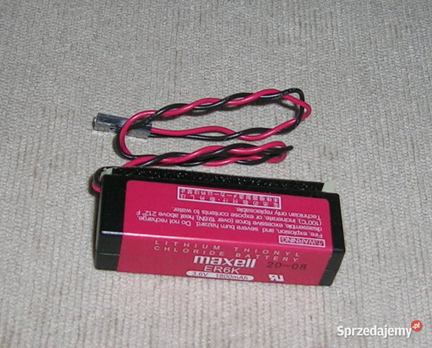 Bateria litowa 36 V 1800 mAh ER6K mazowieckie Wyszków