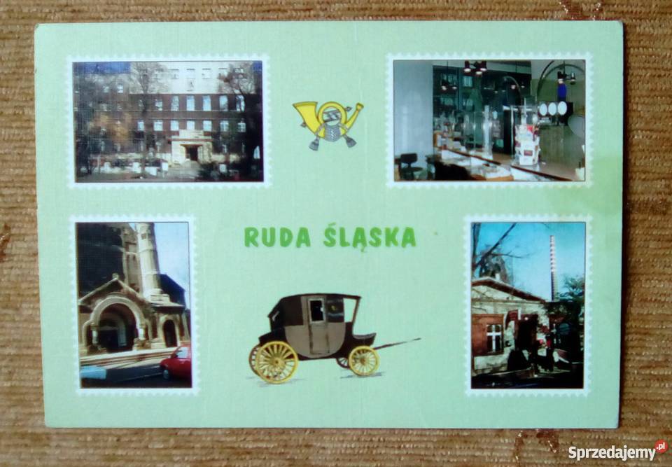 RUDA ŚLĄSKA M IN POJAZD POCZTOWY Z XIX WIEKU lubelskie