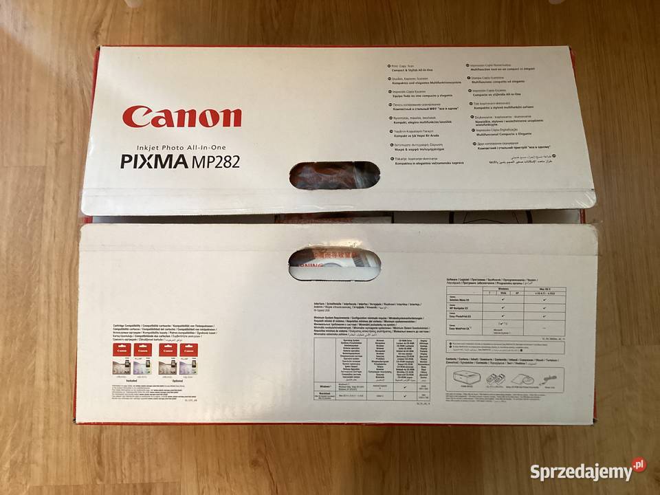 Drukarka skaner Canon Pixma MP282 Inkjet Photo Drukarki i skanery pomorskie Pruszcz Gdański