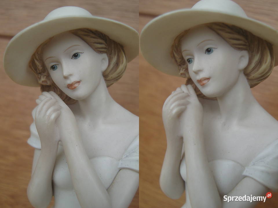 figurka figurki porcelanowe i alabastru biały Włocławek sprzedam