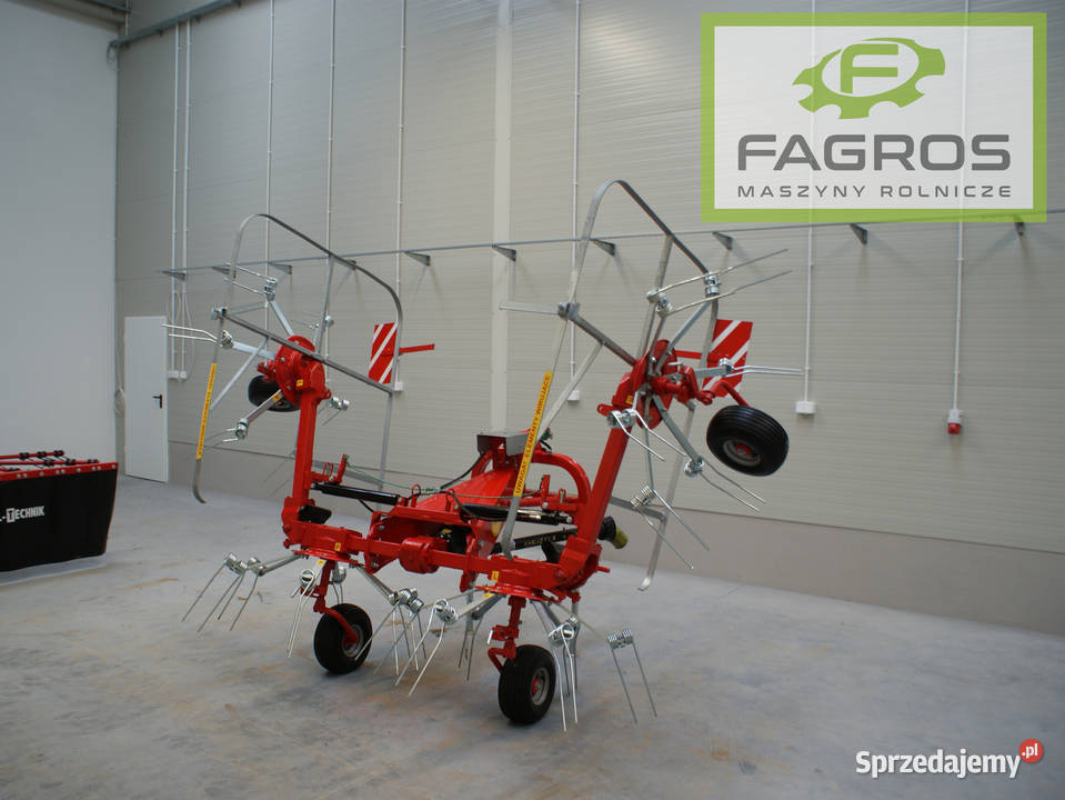 Nowy Przetrząsacz 4 wirnikowy pająk karuzela Radomsko