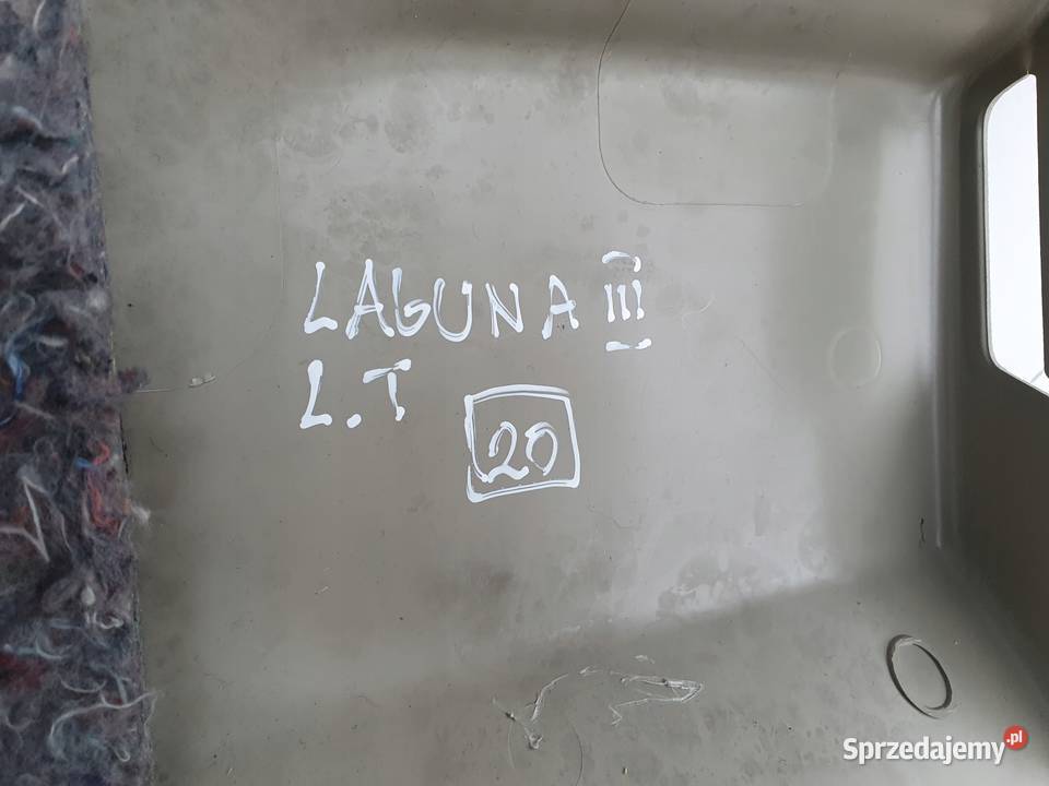 Renault Laguna III kombi OSŁONA BAGAŻNIKA Rudka