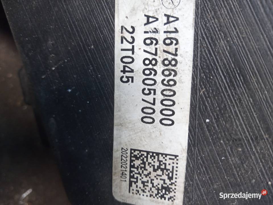 MERCEDES GLE W 167 ZBIORNICZEK SPRYSKIWACZY