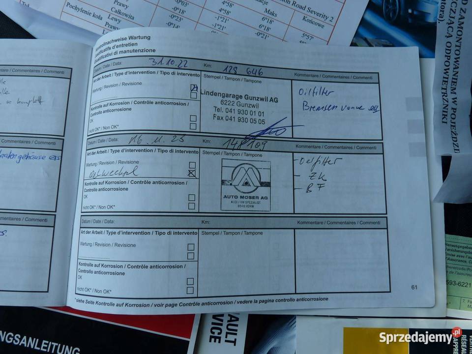 Renault Clio 09 Szwajcaria pełna historia Clio Warszawa sprzedam