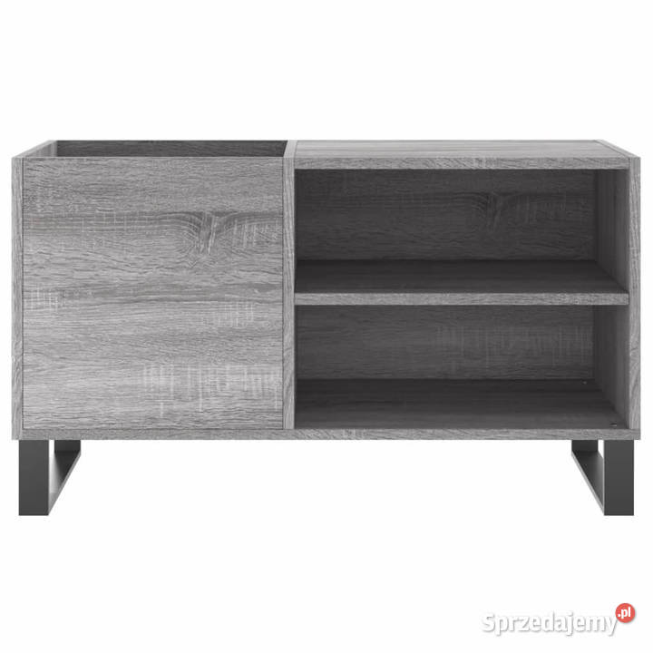 Szafka na płyty szary dąb sonoma 85x38x48