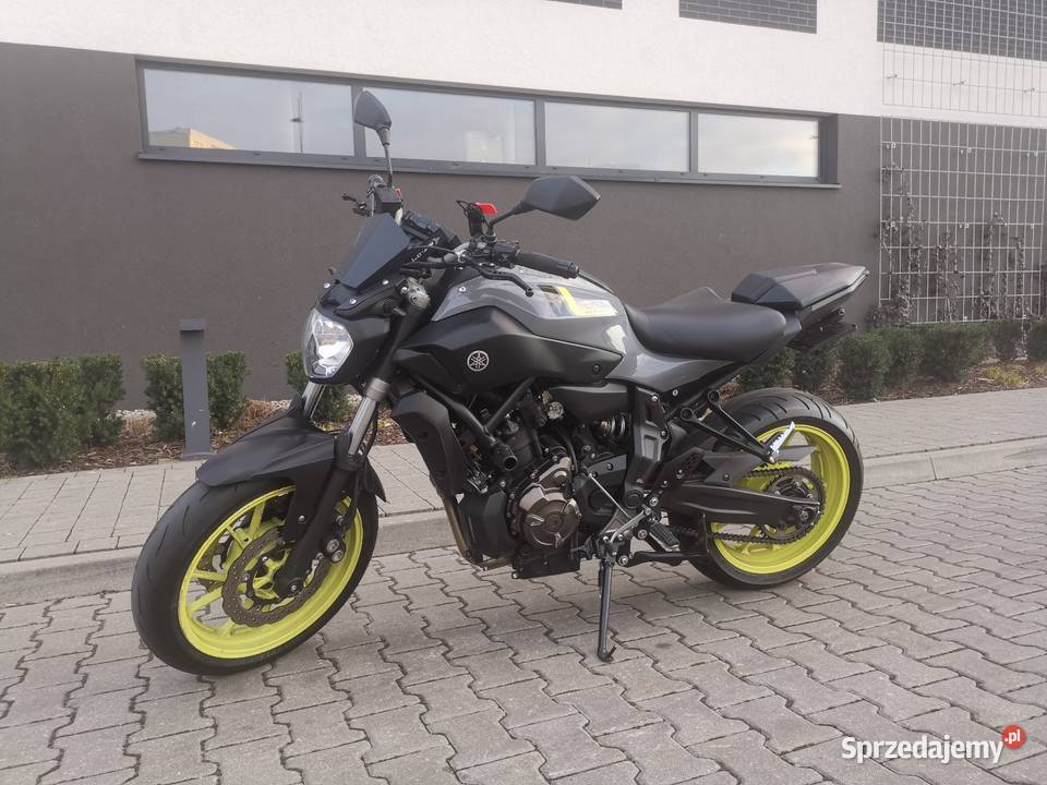 Yamaha MT07 na A2 Odblokowana Niski Przebieg benzyna Warszawa