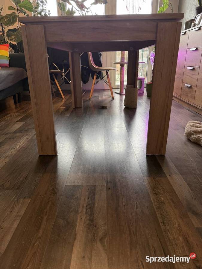 Stół naturalny dziki dąb Bytom