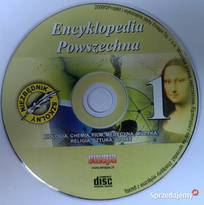 Encyklopedia Powszechna Niezbędnik Szkolny na CD