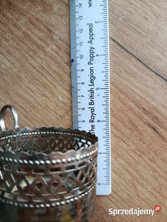 Koszyczki metalowe do szklanekz czasów PRL Choszczno