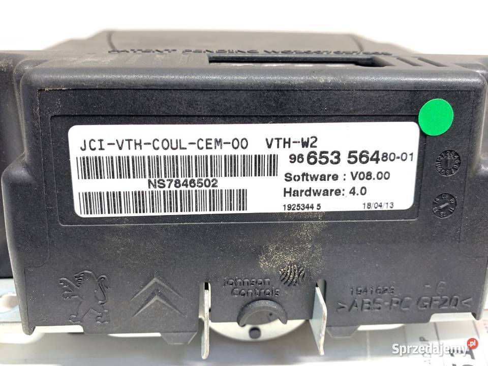 WYŚWIETLACZ HEAD UP PEUGEOT 508 I 9665356480 podkarpackie