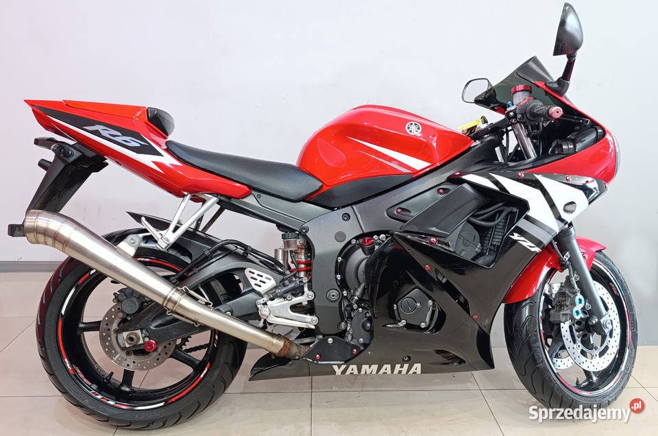 Yamaha YZF R6 ładny stan NISKI PRZEBIEG Ostrołęka