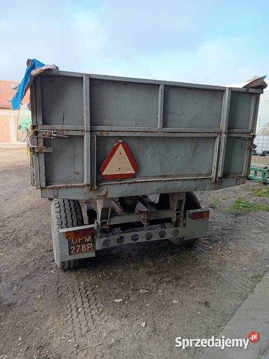 Przyczepa czeska 9 tonowa Kluczbork