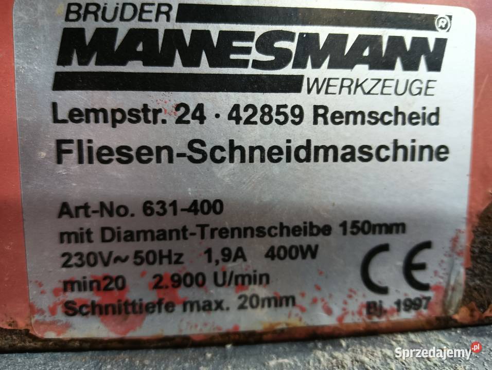 Piła stołowa 400W 230V przecinarka pilarka piłka Wałbrzych sprzedam