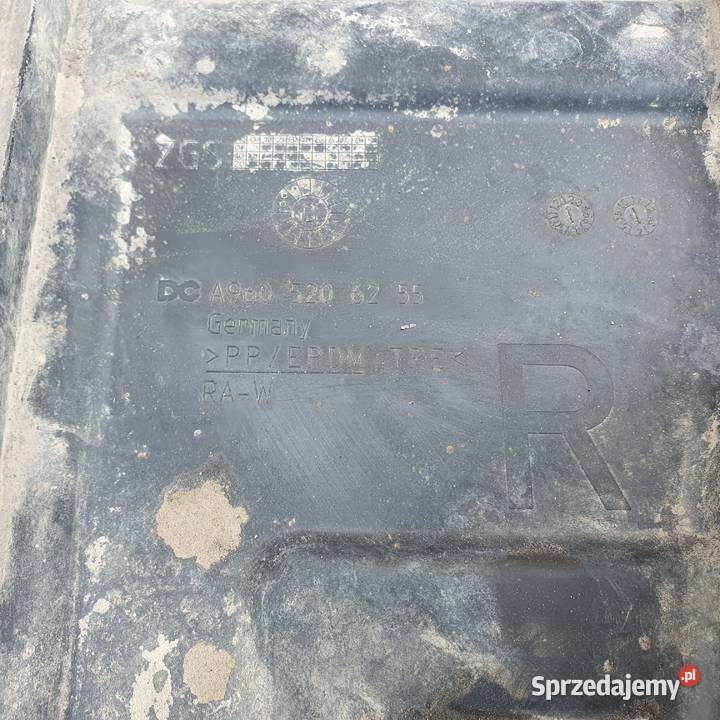 ACTROS MP4 OSŁONA WYGŁUSZENIE MASKOWNICA ciężarowe Bieleń