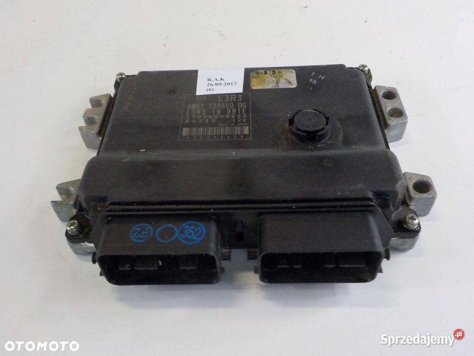 MODUŁ KOMPUTER STEROWNIK 6M8112A650DG MAZDA 6 23 osobowe Nowy Tomyśl