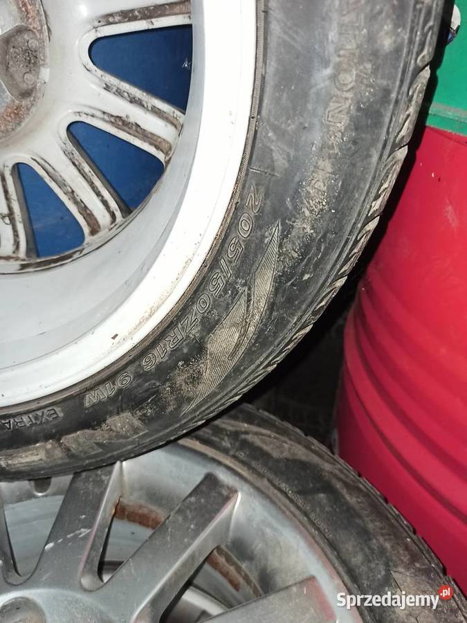 Felgi aluminiowe 4x1143 Volvo Mitsubishi Hyundai mazowieckie sprzedam
