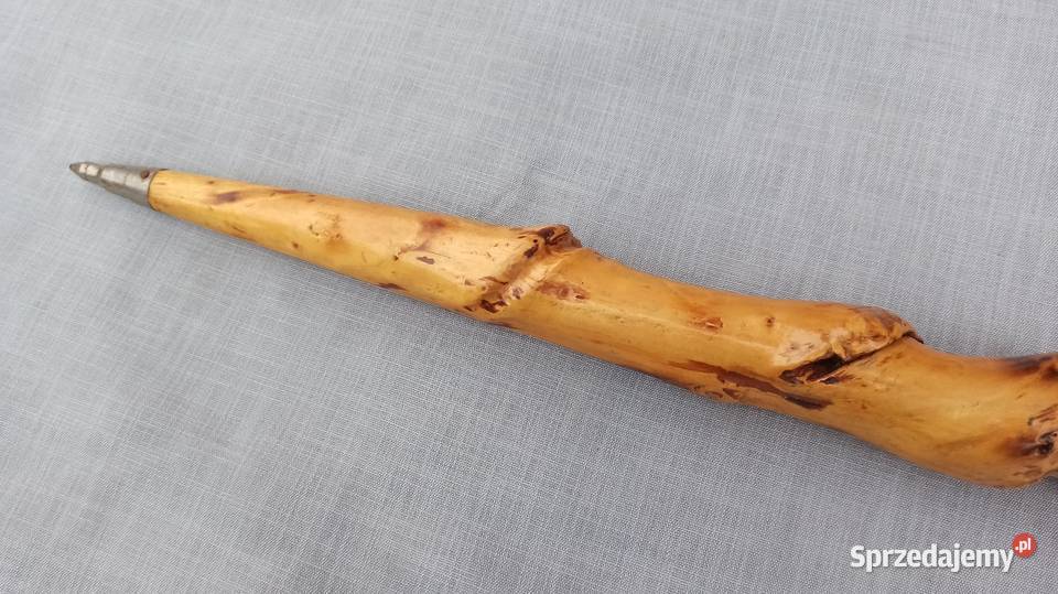 Drewniana laska kostur Pozostałe Wrocław