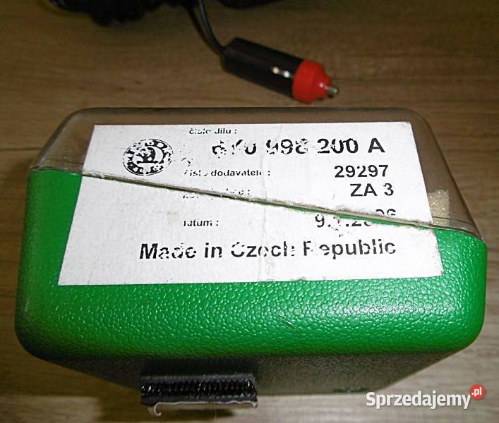 Zestaw żarówek oryginalne Skoda Fabia inne Części samochodowe Ostrów Wielkopolski sprzedam