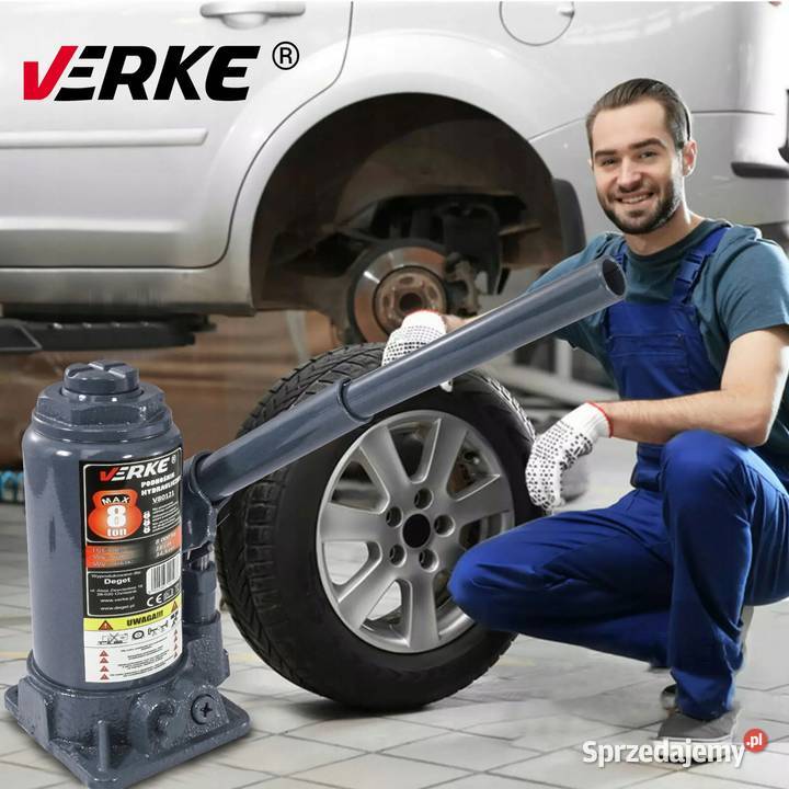 PODNOŚNIK SŁUPKOWY HYDRAULICZNY ŻABA LEWAREK 8T świętokrzyskie Chmielnik