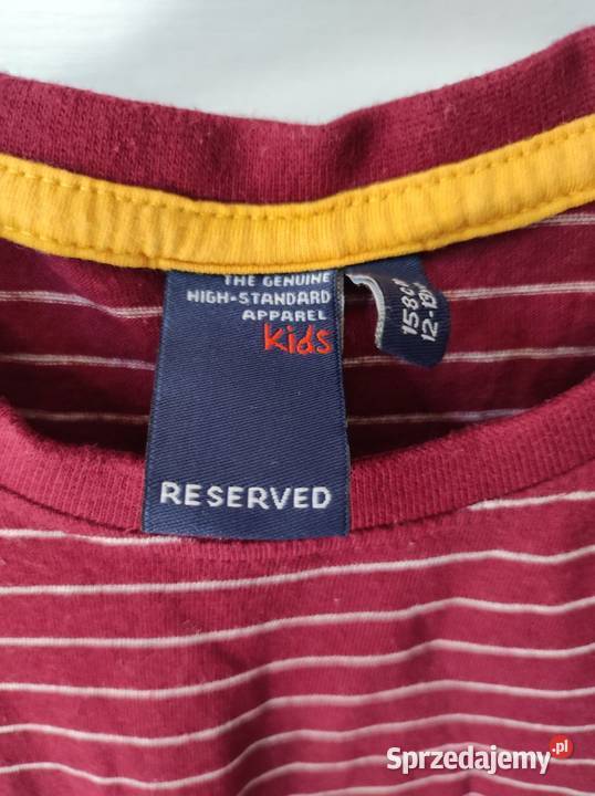 Reserved sportowa koszulka top tshirt długi Kielce