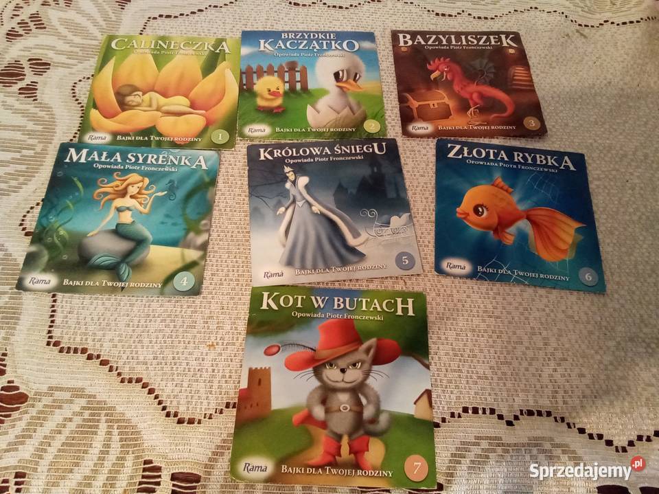 Mała syrenka królowa śniegu Calineczka brzydkie Kultura i Rozrywka