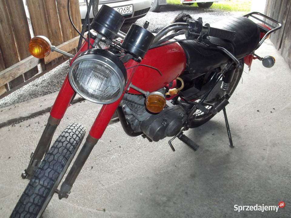 ROMET MIŃSK 125 do stanu kolekcjonerskiego 39000km Motocykle, skutery, quady Skoczów