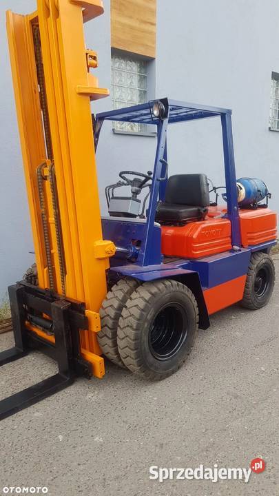 Wózek widłowy Toyota 5FG35 LPG Triplex 6m Biała Rawska