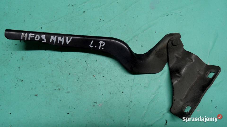 NISSAN QASHQAI I J10 09r zawias maski lewy przód