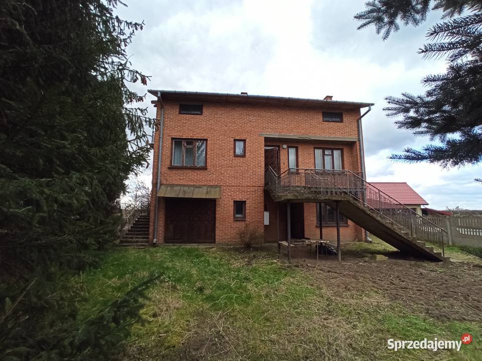 Dom 300 m2 z dużą działką do wykończenia mieszkalny Gniewoszów