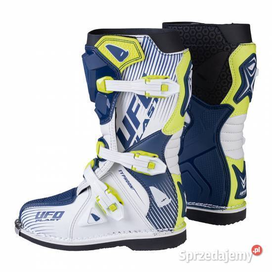 BUTY UFO JUNIOR CROSS TYPHOON 2022 BLUE WHITEroz obuwie Mrągowo sprzedam