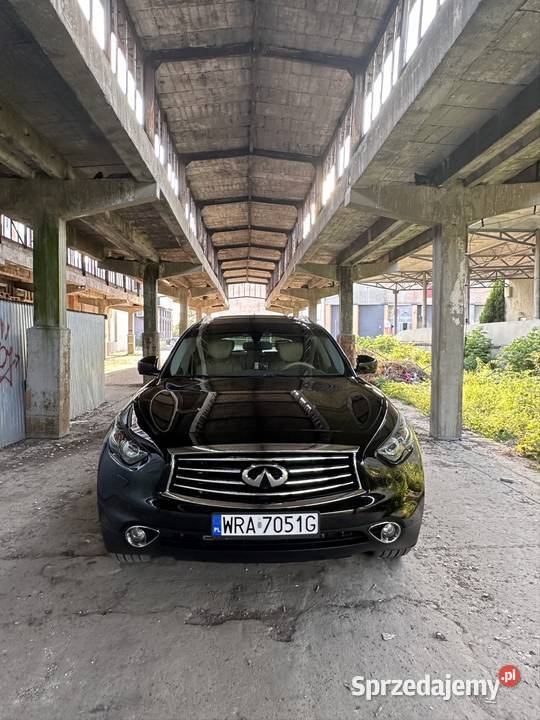 Infiniti QX70S 30d pierwszą rejestracją 2016r łopatki zmiany biegów mazowieckie Radom sprzedam